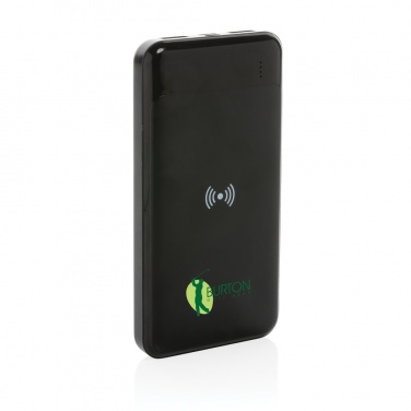 Logotrade advertising products photo of: RCS standard recycled plastic wireless powerbank
