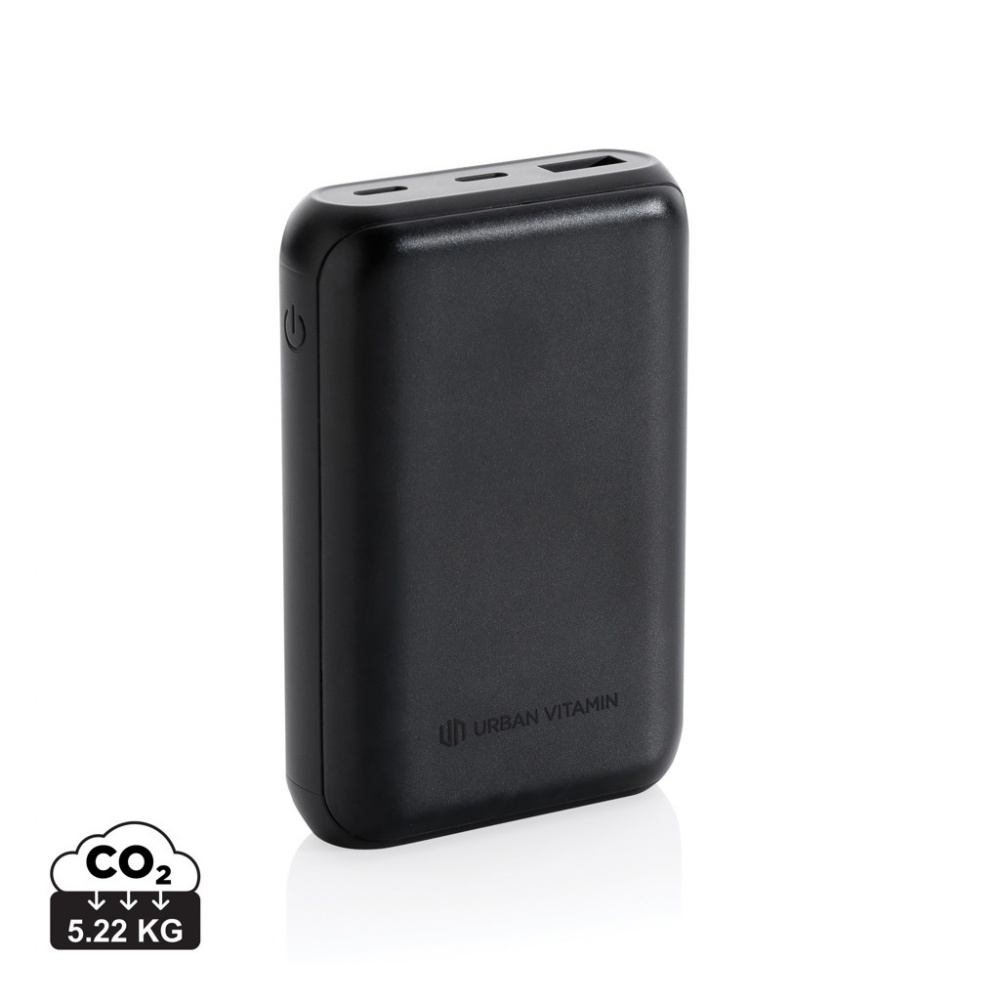 Logotrade promotional product picture of: Urban Vitamin Alameda 10.000 mAh 18W PD powerbank