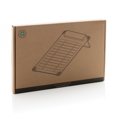 Logotrade promotional products photo of: Solarpulse rplastic portable solar panel 5W