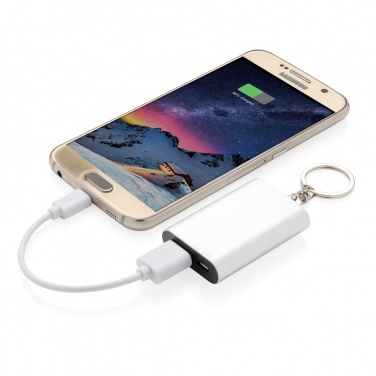 Logotrade promotional product image of: 1.000 mAh keychain powerbank