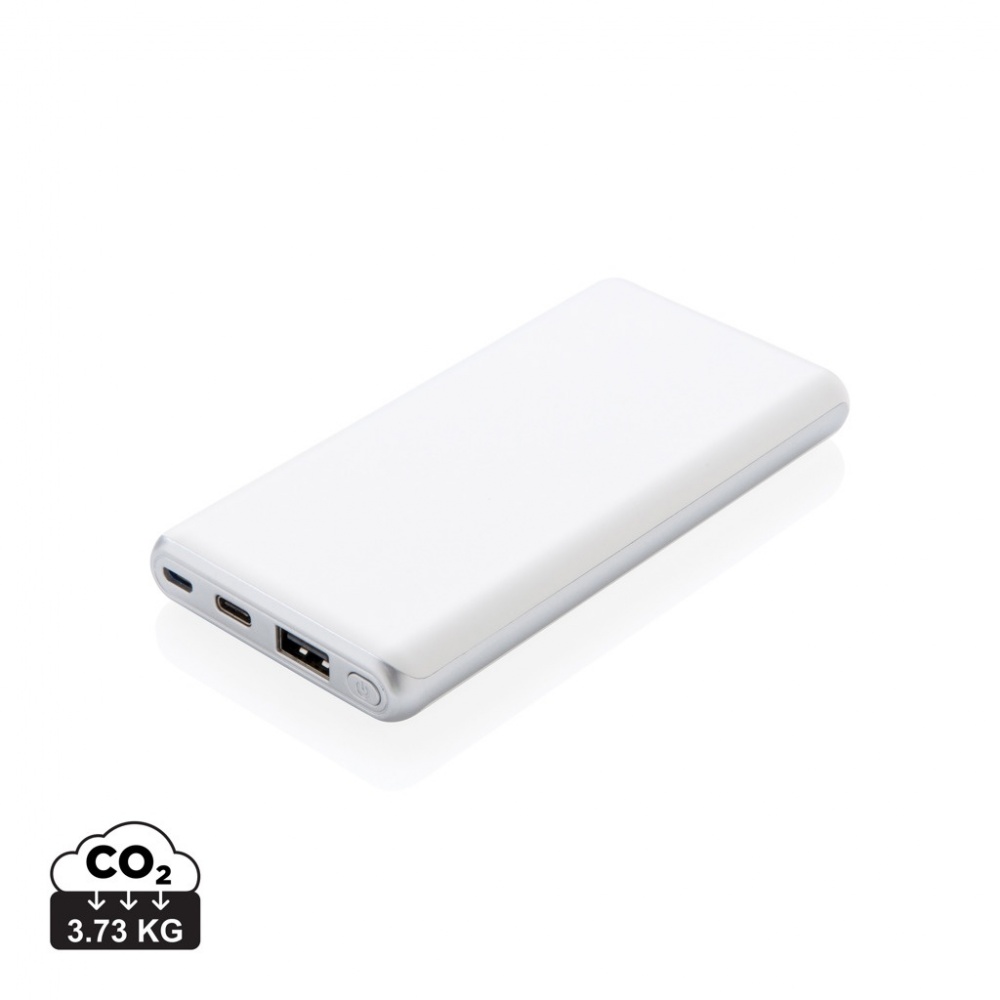 Logo trade advertising products picture of: Ultra fast 10.000 mAh powerbank with PD