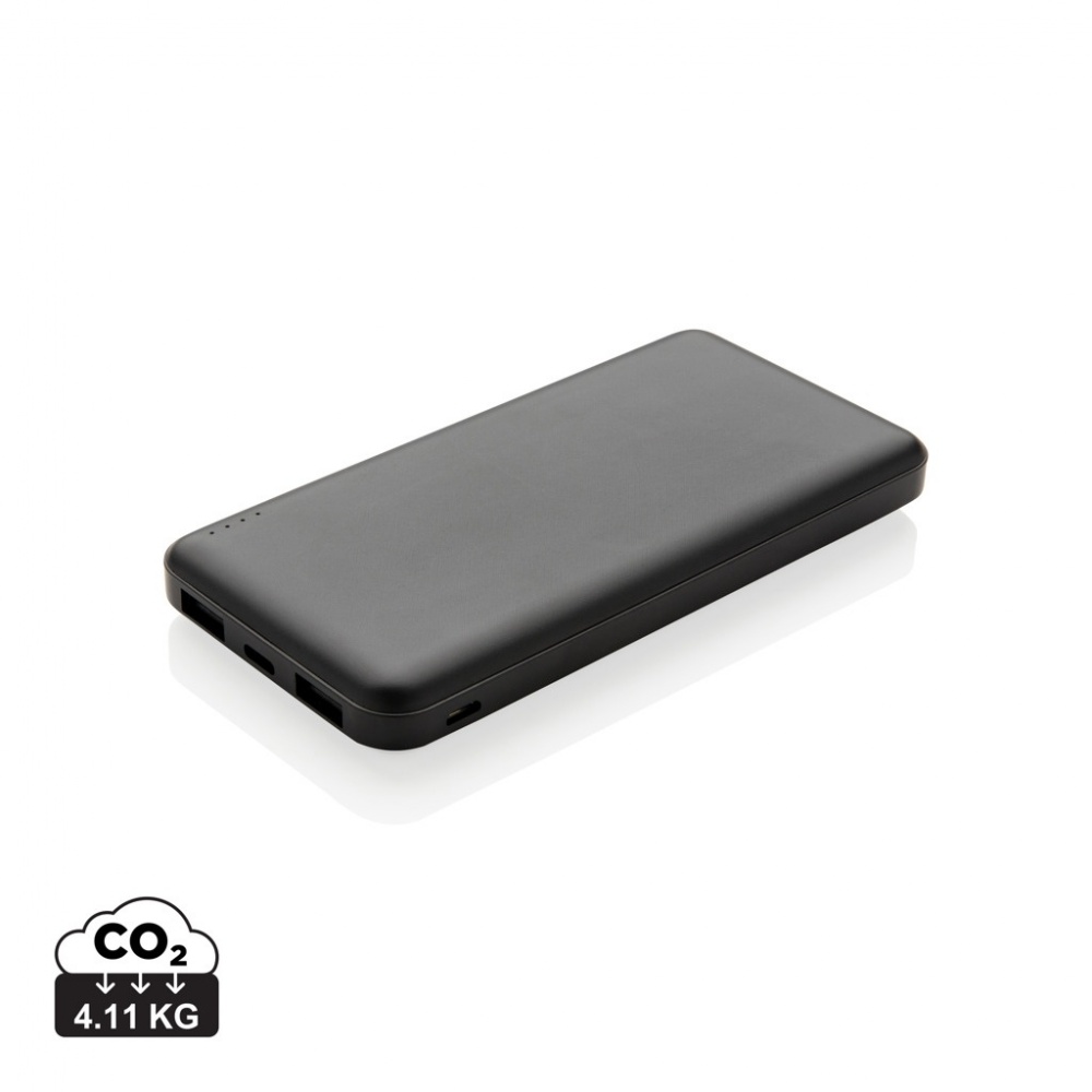 Logo trade promotional giveaways picture of: High Density 10.000 mAh Pocket Powerbank
