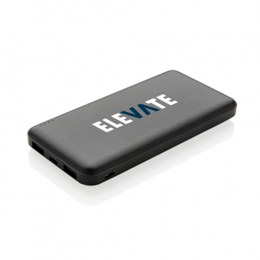 Logo trade promotional gifts image of: High Density 10.000 mAh Pocket Powerbank