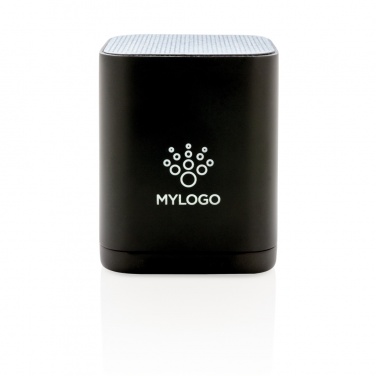 Logo trade corporate gifts image of: Light up logo wireless speaker