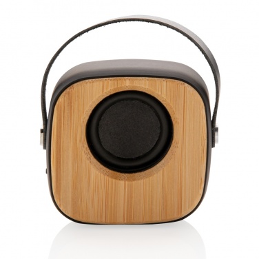 Logotrade business gifts photo of: Bamboo 3W Wireless Fashion Speaker