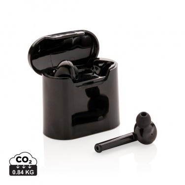 Logo trade promotional giveaways picture of: Liberty wireless earbuds in charging case