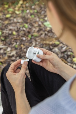 Logotrade promotional merchandise image of: TWS earbuds in UV-C sterilising charging case
