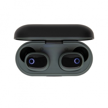 Logo trade promotional giveaways picture of: Swiss peak TWS earbuds