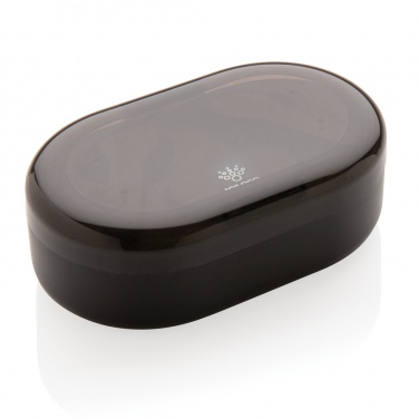 Logo trade promotional merchandise photo of: Light up logo TWS earbuds in charging case