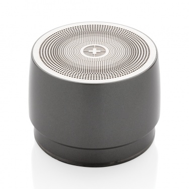 Logo trade business gifts image of: Swiss peak 5W wireless bass speaker