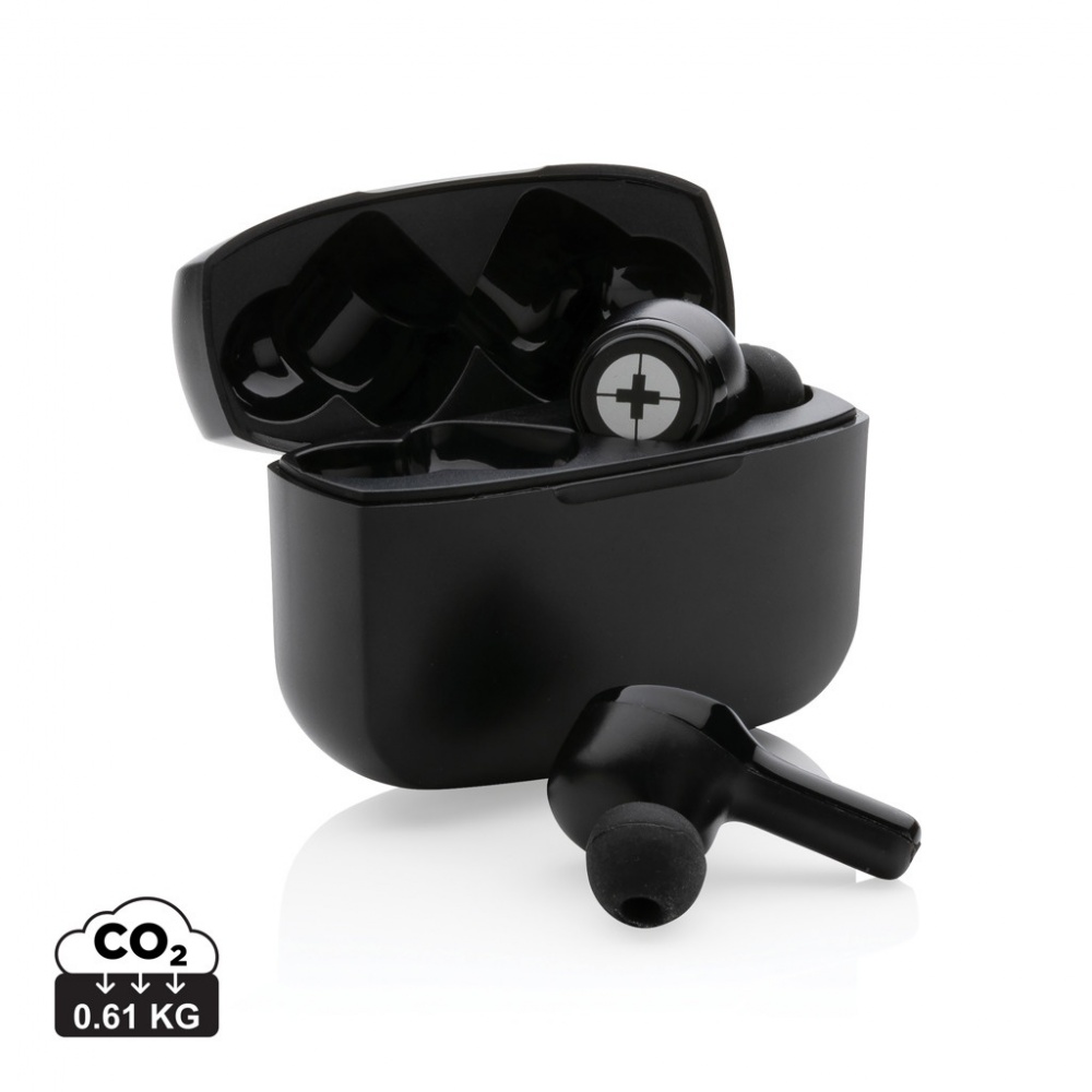 Logo trade promotional gift photo of: Swiss Peak ANC TWS earbuds