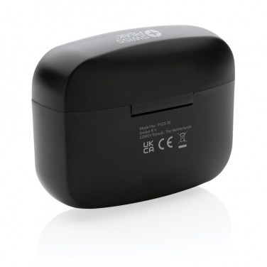 Logo trade promotional products picture of: Swiss Peak ANC TWS earbuds