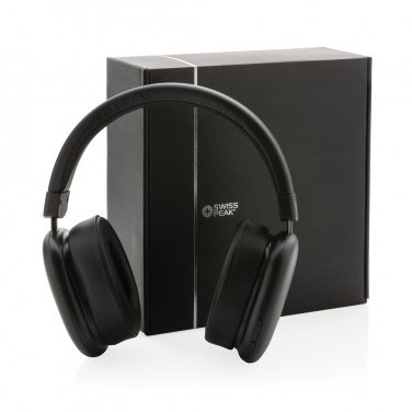 Logo trade corporate gifts image of: Swiss Peak Pro wireless headphone