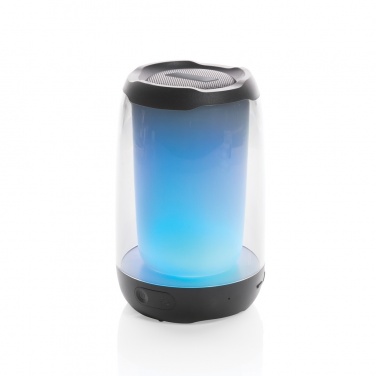 Logotrade advertising product image of: RCS recycled plastic Lightboom 5W speaker