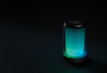 Logotrade promotional product image of: RCS recycled plastic Lightboom 5W speaker
