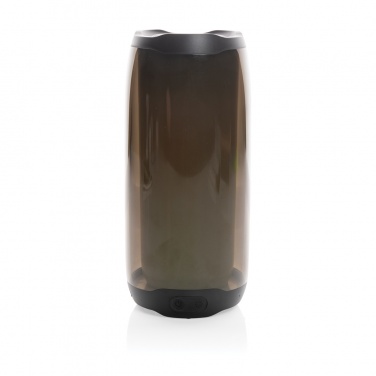 Logo trade promotional merchandise image of: RCS recycled plastic Lightboom 10W speaker