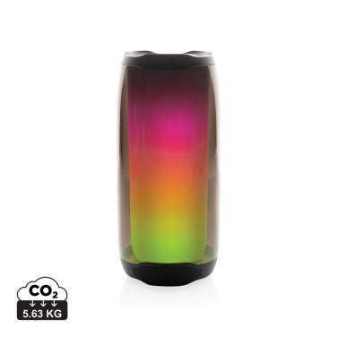 Logo trade promotional items image of: RCS recycled plastic Lightboom 10W speaker