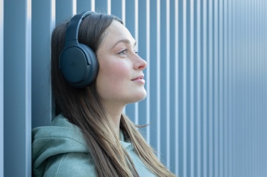 Logo trade promotional merchandise image of: Urban Vitamin Palo Alto RCS rplastic headphone