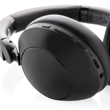 Logo trade promotional merchandise photo of: Urban Vitamin Cupertino RCS rplastic ANC headphone