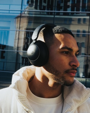 Logotrade advertising product image of: Urban Vitamin Cupertino RCS rplastic ANC headphone
