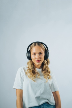 Logotrade promotional product image of: Urban Vitamin Cupertino RCS rplastic ANC headphone