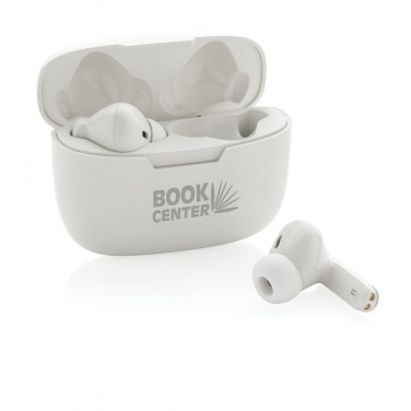 Logotrade corporate gift image of: RCS recycled plastic Liberty Pro wireless earbuds