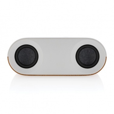 Logotrade business gift image of: Oregon RCS recycled plastic and cork 10W speaker