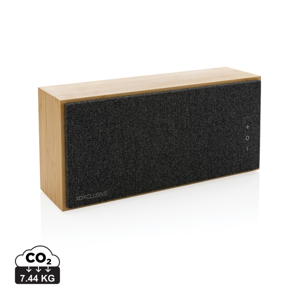 Logo trade business gift photo of: Wynn 20W bamboo wireless speaker
