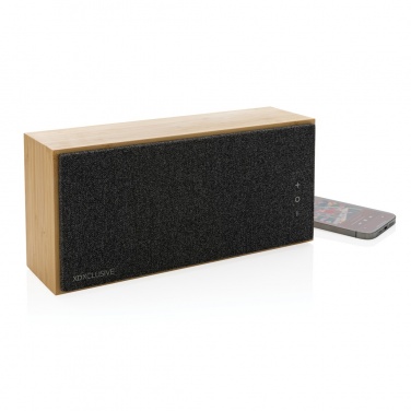 Logotrade promotional merchandise picture of: Wynn 20W bamboo wireless speaker