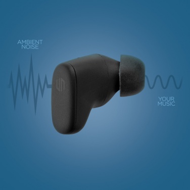 Logotrade promotional merchandise picture of: Urban Vitamin Gilroy hybrid ANC and ENC earbuds