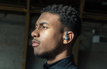 Logotrade promotional giveaways photo of: Urban Vitamin Pacifica RCS rplastic earbuds