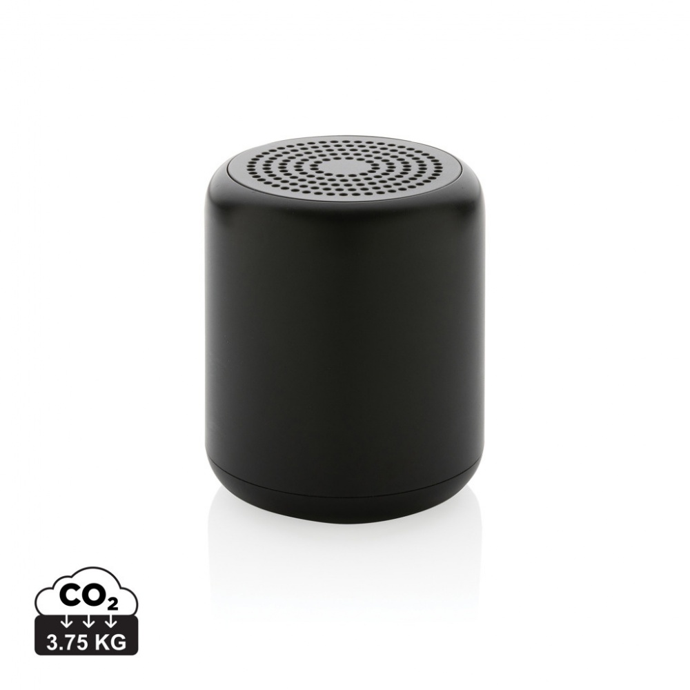 Logo trade business gift photo of: RCS certified recycled plastic 5W Wireless speaker