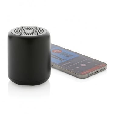 Logotrade promotional items photo of: RCS certified recycled plastic 5W Wireless speaker