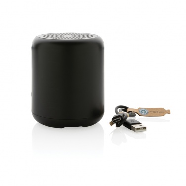 Logotrade promotional merchandise photo of: RCS certified recycled plastic 5W Wireless speaker