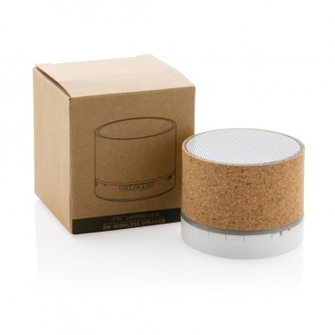 Logotrade promotional gifts photo of: Cork 3W wireless speaker
