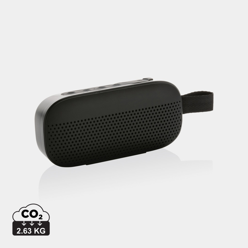 Logo trade corporate gifts picture of: RCS recycled plastic Soundbox 5W speaker