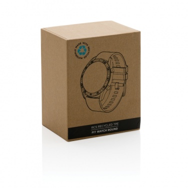 Logotrade corporate gift picture of: RCS recycled TPU Fit Watch round