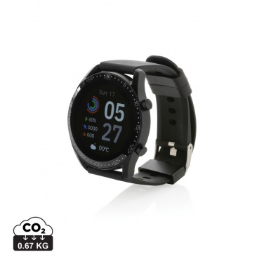 Logotrade promotional gift image of: RCS recycled TPU Fit Watch round