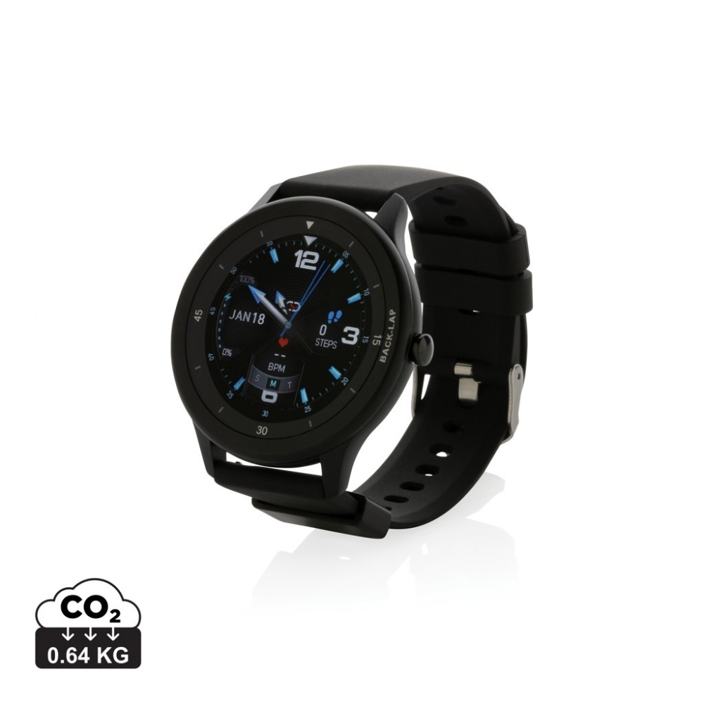 Logotrade promotional product picture of: Swiss Peak RCS recycled TPU Watch
