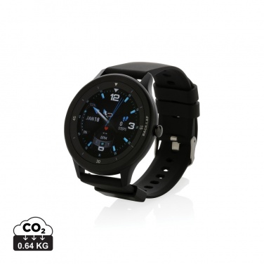 Logo trade advertising products image of: Swiss Peak RCS recycled TPU Watch