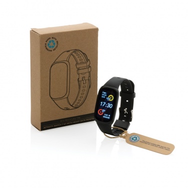 Logotrade promotional giveaway picture of: RCS recycled TPU  activity watch 1.47'' screen with HR