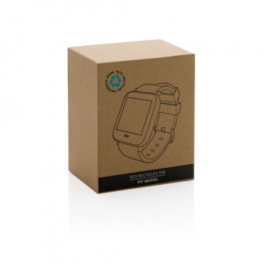 Logo trade promotional item photo of: RCS recycled TPU Fit Watch