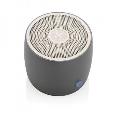 Logotrade business gifts photo of: Swiss Peak RCS recycled aluminum 3W bass speaker
