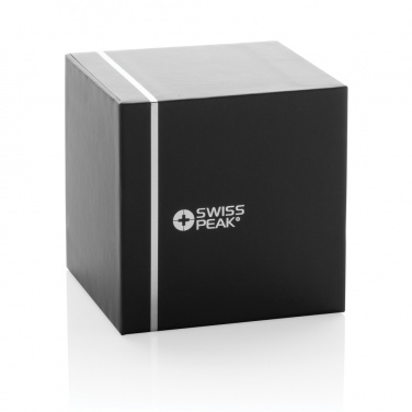 Logotrade advertising product image of: Swiss Peak RCS recycled aluminum 3W bass speaker