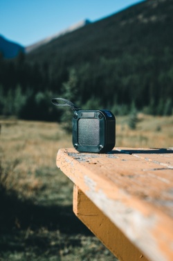 Logotrade promotional merchandise photo of: 3W RCS recycled plastic wireless sunwave solar speaker