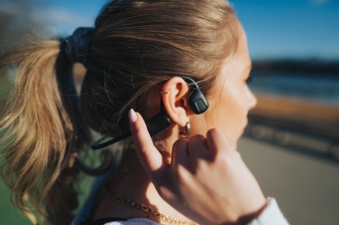 Logo trade corporate gifts picture of: Urban Vitamin Glendale RCS rplastic air conductive headphone