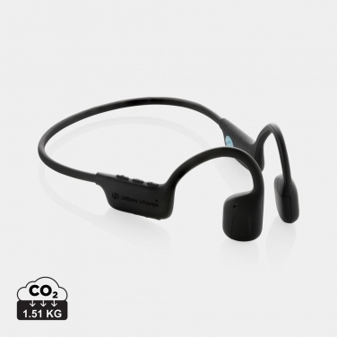 Logo trade promotional gifts picture of: Urban Vitamin Glendale RCS rplastic air conductive headphone