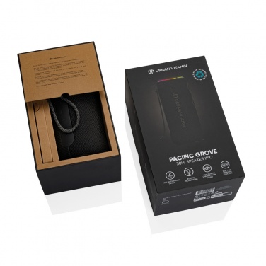 Logotrade promotional gift image of: Urban Vitamin Pacific Grove RCS rplastic 30W speaker IPX7
