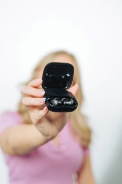 Logotrade corporate gifts photo of: Lakewood RCS recycled and repairable wireless earbuds
