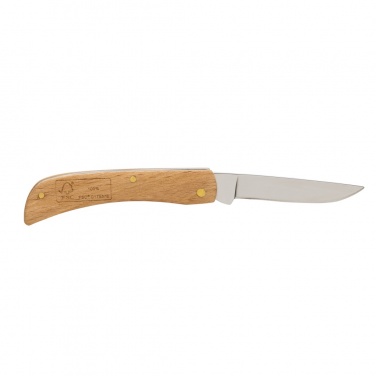 Logo trade business gifts image of: Wooden knife